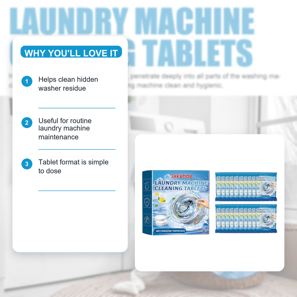 ShukuLab Washing Machine Cleaner Tablets