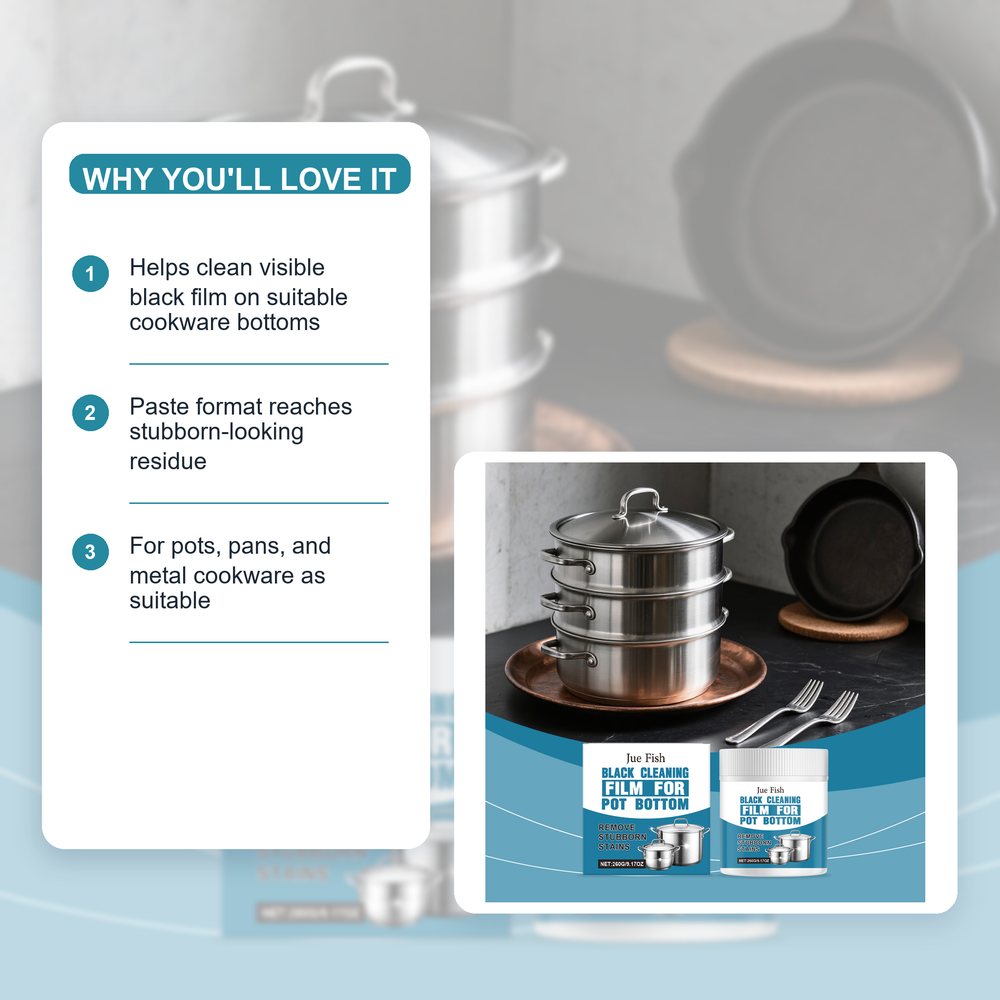 ShukuLab Cookware Bottom Cleaner Paste