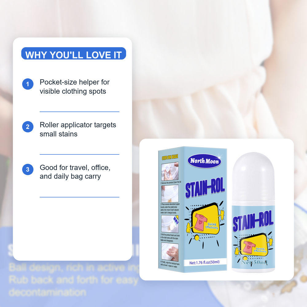 ShukuLab Portable Clothes Stain Remover Roller