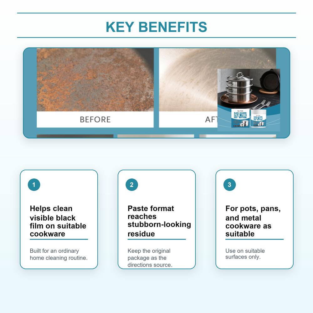 ShukuLab Cookware Bottom Cleaner Paste