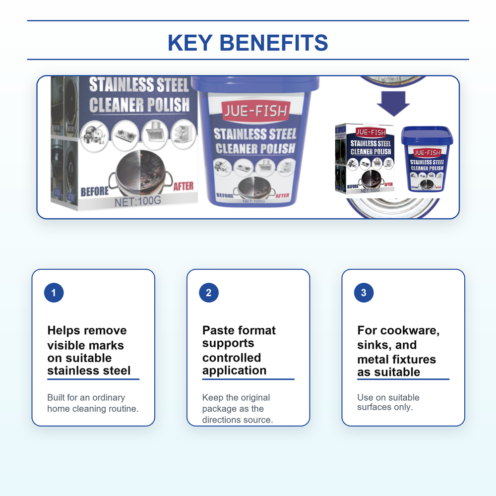 ShukuLab Stainless Steel Cleaner Paste