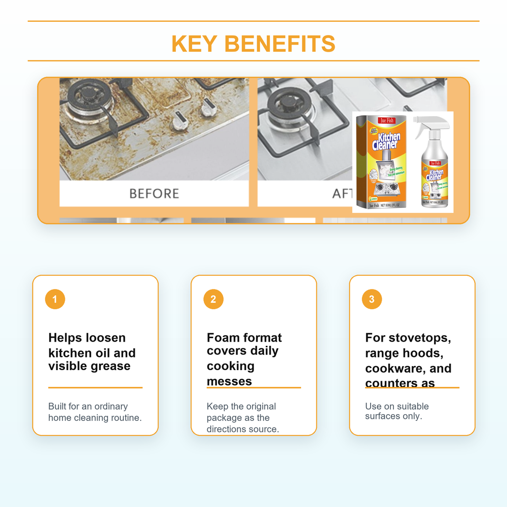 ShukuLab Kitchen Degreaser Cleaner