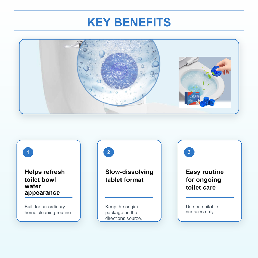 ShukuLab Toilet Bowl Cleaning Tablets