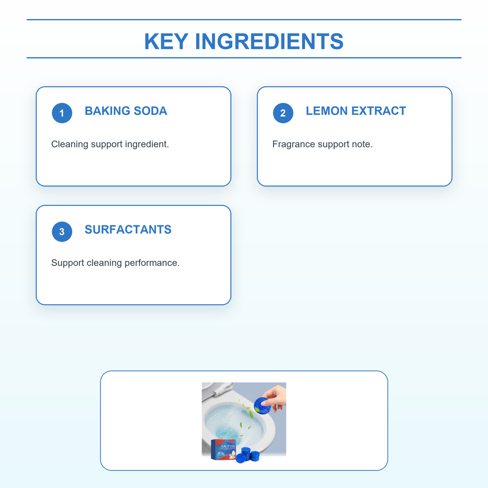 ShukuLab Toilet Bowl Cleaning Tablets
