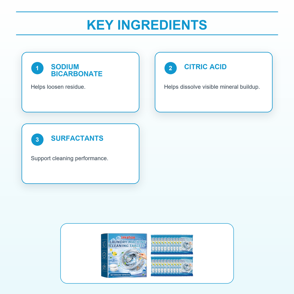 ShukuLab Washing Machine Cleaner Tablets