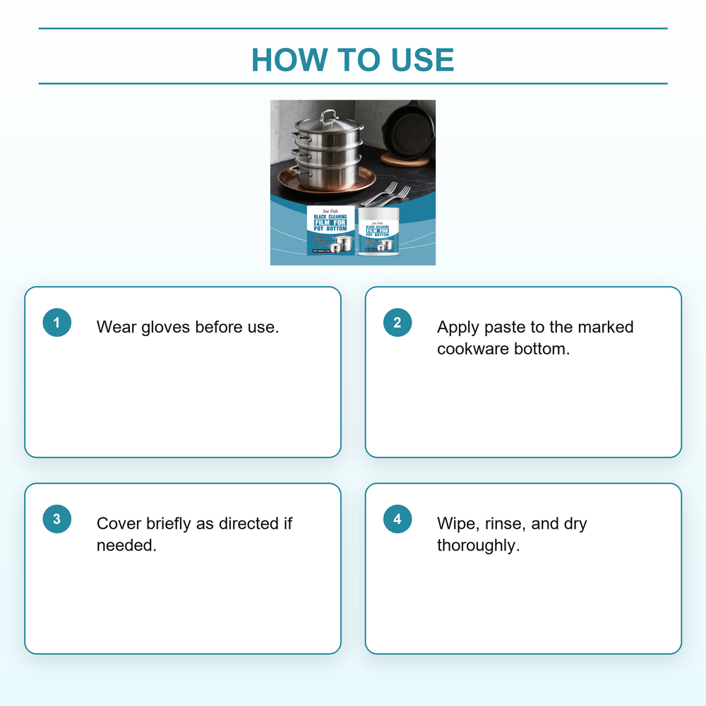 ShukuLab Cookware Bottom Cleaner Paste