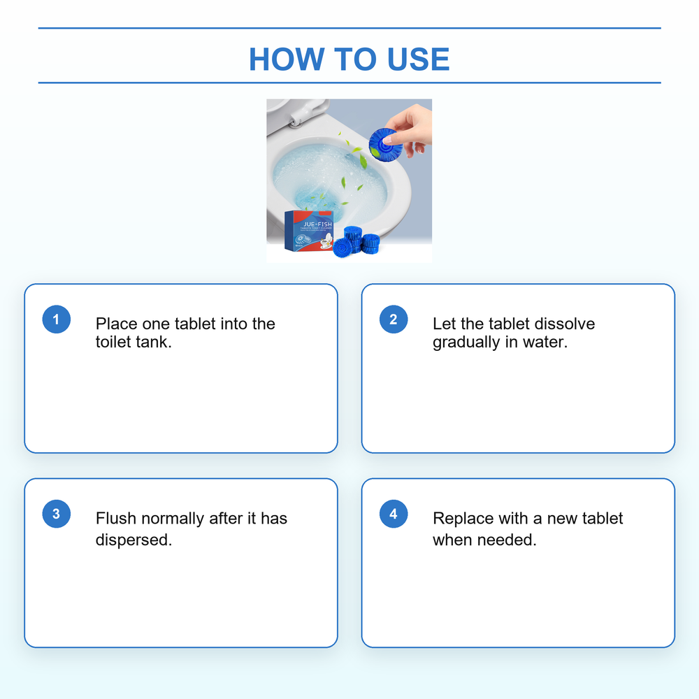 ShukuLab Toilet Bowl Cleaning Tablets