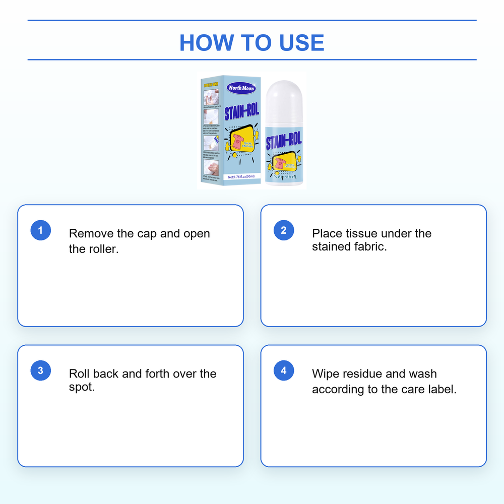 ShukuLab Portable Clothes Stain Remover Roller