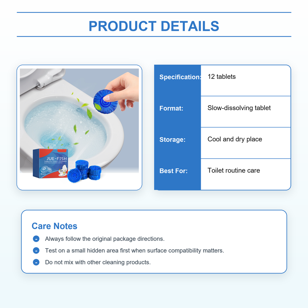 ShukuLab Toilet Bowl Cleaning Tablets