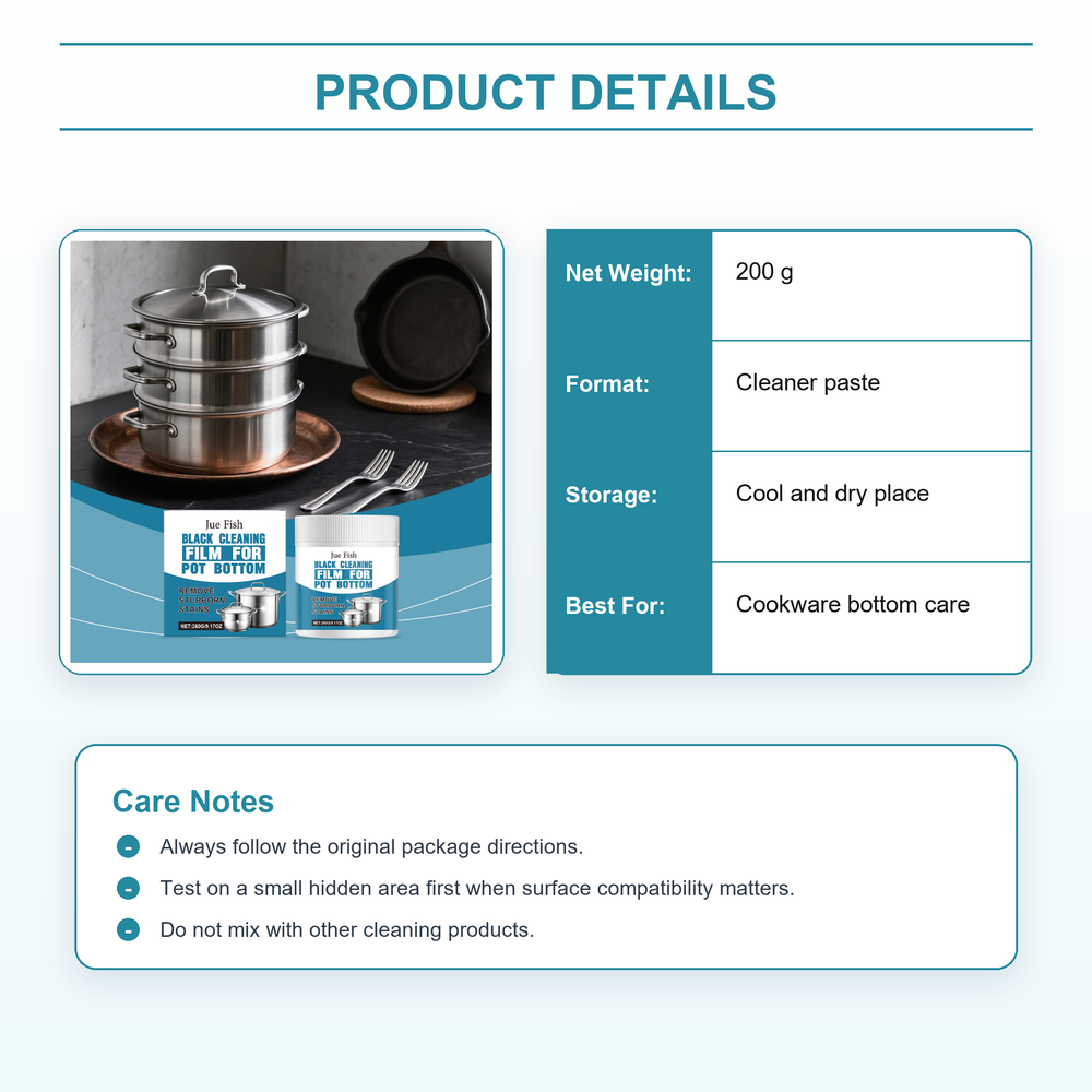 ShukuLab Cookware Bottom Cleaner Paste