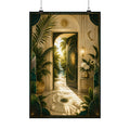 Neo Deco Lucky Tropical Entryway Poster