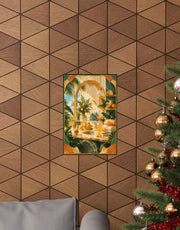 Neo Deco Citrus Cleaning Ritual Poster