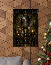 Neo Deco Midnight Fragrance Ritual Poster