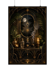 Neo Deco Midnight Fragrance Ritual Poster