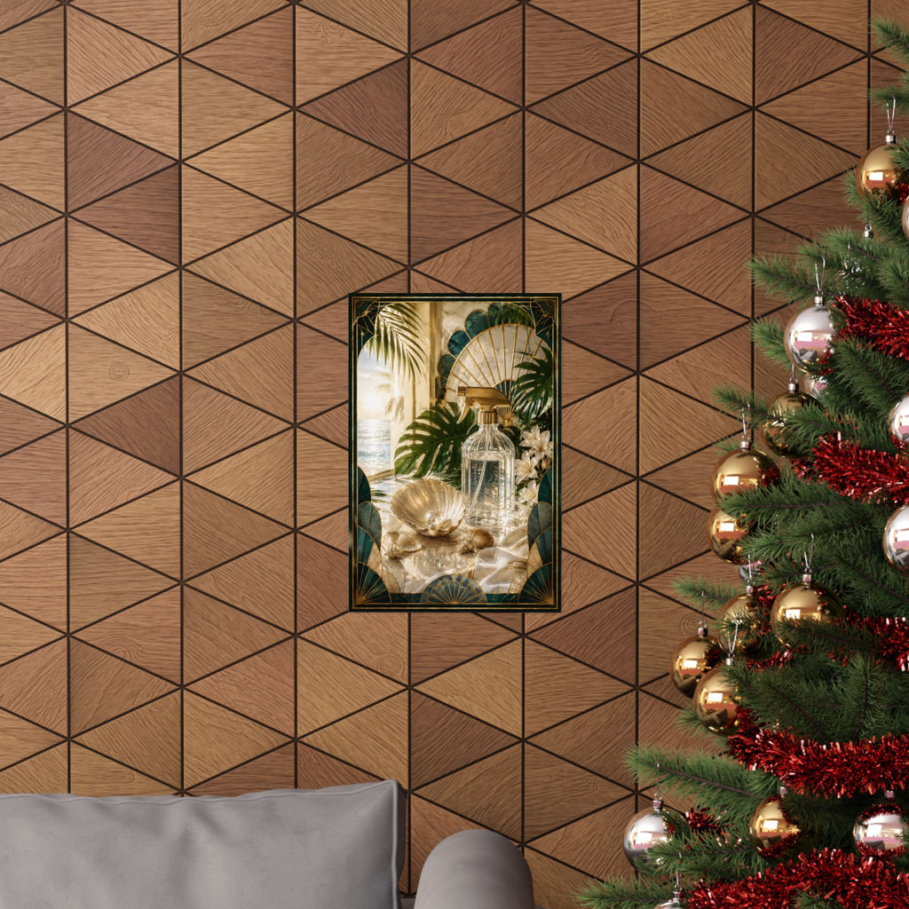 Neo Deco Seashell Cleaning Spray Poster