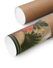 Neo Deco Tropical Breeze Bedroom Poster