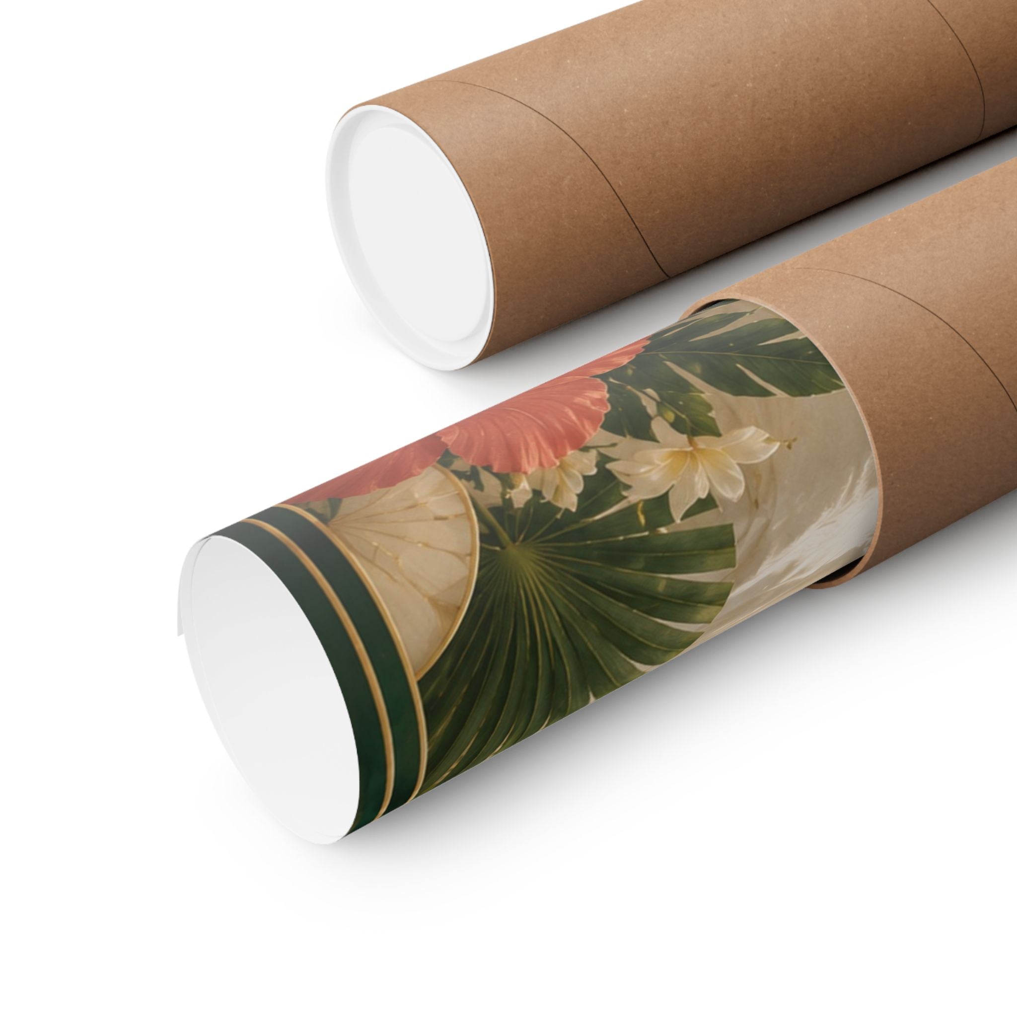 Neo Deco Tropical Breeze Bedroom Poster