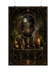 Neo Deco Midnight Fragrance Ritual Poster