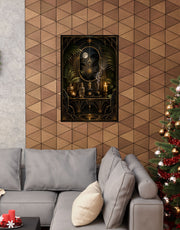 Neo Deco Midnight Fragrance Ritual Poster