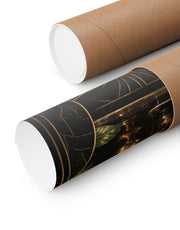 Neo Deco Midnight Fragrance Ritual Poster