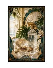 Neo Deco Seashell Cleaning Spray Poster