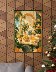 Neo Deco Citrus Cleaning Ritual Poster