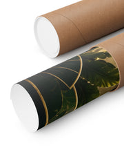 Neo Deco Lucky Tropical Entryway Poster