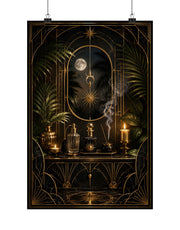 Neo Deco Midnight Fragrance Ritual Poster
