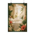 Neo Deco Tropical Breeze Bedroom Poster