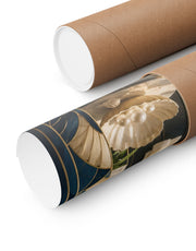 Neo Deco Coastal Laundry Room Poster