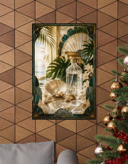 Neo Deco Seashell Cleaning Spray Poster