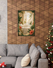 Neo Deco Tropical Breeze Bedroom Poster