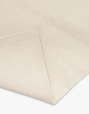 Close view of natural 12 oz cotton canvas texture